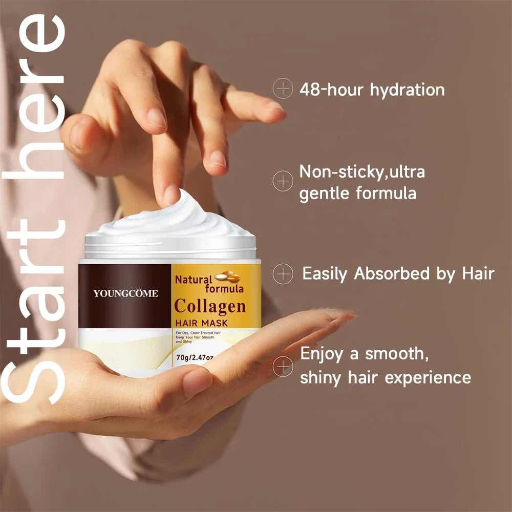 Collagen Hair Mask Argan Oil