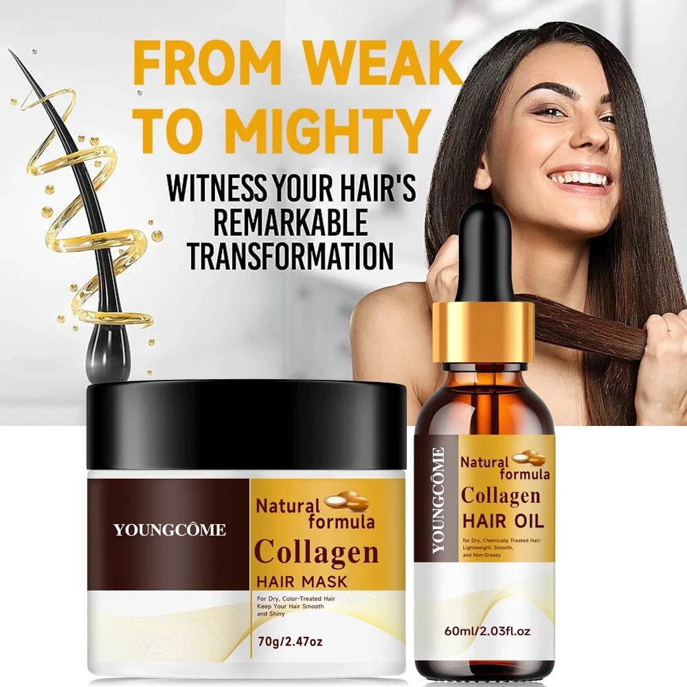 Collagen Hair Mask Argan Oil